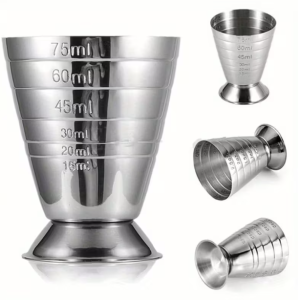 Miarka ze stali nierdzewnej (15–75 ml)