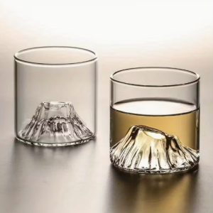 Szklanki do whisky „Wulkan Fuji” (2 szt., 220 ml)